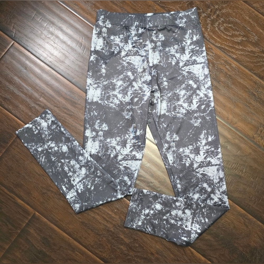 Quedoris Bundle of 2 Tie Dye Stretchy Athleisure Leggings Womens Small